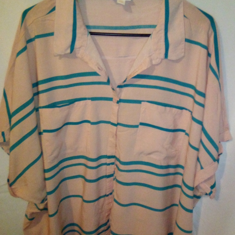 Lularoe 3X Crop blouse 🌸